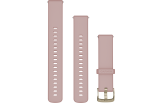 Kellarihm Quick Release (18mm) Dust Rose Silikoon - Dust Rose/soft gold