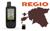 Käsi GPS Garmin GPSMAP 67 + Regio Teed mälukaart GPSMAP 67 + Regio Teed mälukaart