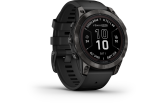 Spordikell Garmin fenix 7 PRO Sapphire Solar - Carbon Gray TLC Ti Black Sapphire - Carbon Gray TLC Ti Black