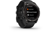 Spordikell Garmin fenix 7 PRO Sapphire Solar - Carbon Gray TLC Ti Black Sapphire - Carbon Gray TLC Ti Black