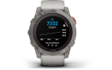 Spordikell Garmin fenix 7X PRO Sapphire Solar - Fog Gray Ti Ember Orange Sapphire - Fog Gray Ti Ember Orange