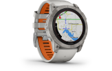 Spordikell Garmin fenix 7X PRO Sapphire Solar - Fog Gray Ti Ember Orange Sapphire - Fog Gray Ti Ember Orange