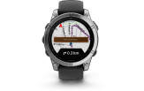 Spordikell Garmin fenix E 47mm Stainless Steel/Black Stainless Steel Black Band