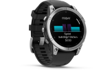 Spordikell Garmin fenix E 47mm Stainless Steel/Black Stainless Steel Black Band