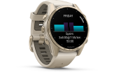 Spordikell fenix 8 43mm AMOLED Sapphire Soft Gold with Fog Gray Band