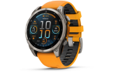 Spordikell Garmin fenix 8 47mm AMOLED Sapphire Titanium Orange with Gray Titanium Band AMOLED Sapphire Titanium Orange with Gray Titanium Band