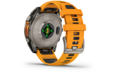 Spordikell Garmin fenix 8 47mm AMOLED Sapphire Titanium Orange with Gray Titanium Band AMOLED Sapphire Titanium Orange with Gray Titanium Band