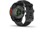 Spordikell Garmin fenix 8 47mm AMOLED,Glass/SS,SlateGray Steel/Black,BlkBnd Slate Gray with Black band