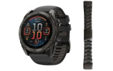 Spordikell Garmin fenix 8 47mm AMOLED Sapphire Carbon Gray DLC Ti with Black Titanium Band Sapphire Carbon Gray DLC Ti with Black Titanium Band