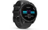 Spordikell Garmin fenix 8 47mm AMOLED,Glass/SS,SlateGray Steel/Black,BlkBnd Slate Gray with Black band