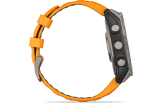 Spordikell fenix 8 47mm AMOLED Sapphire Titanium with Orange Band