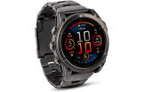 Spordikell Garmin fenix 8 47mm AMOLED Sapphire Carbon Gray DLC Ti with Black Titanium Band AMOLED Sapphire Carbon Gray DLC Ti with Black Titanium Band