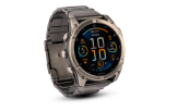 Spordikell Garmin fenix 8 47mm AMOLED Sapphire Titanium Orange with Gray Titanium Band AMOLED Sapphire Titanium Orange with Gray Titanium Band