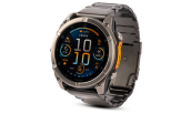 Spordikell Garmin fenix 8 47mm AMOLED Sapphire Titanium Orange with Gray Titanium Band AMOLED Sapphire Titanium Orange with Gray Titanium Band