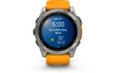 Spordikell fenix 8 51mm AMOLED Sapphire Titanium with Orange Band