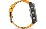 Spordikell fenix 8 51mm AMOLED Sapphire Titanium with Orange Band