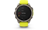 Spordikell Garmin fenix 8 47mm Sapphire Solar Titanium with Yellow Band Sapphire - Titanium with Yellow Band