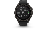 Spordikell fenix 8 47mm Solar Sapphire - Carbon Gray DLC Ti with Black band