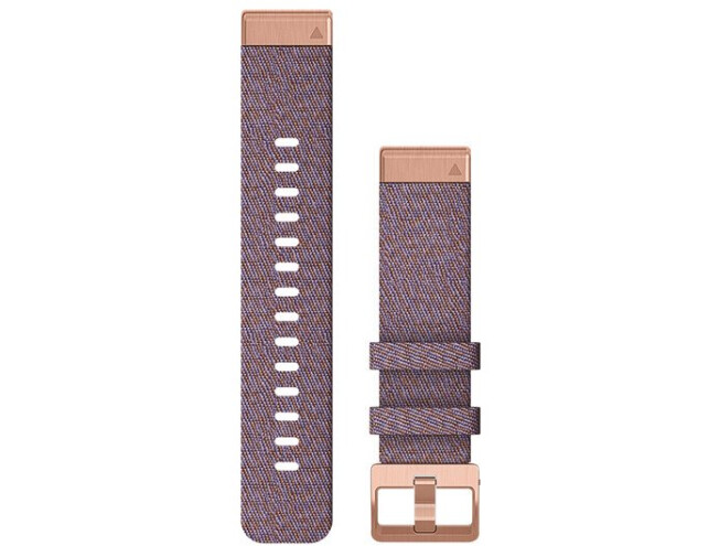 QUICKFIT 20 kellarihm - Purple Horizon Nylon with Rose Gold Hardware (6s) Nailon-Purple Horizon/Rose Gold