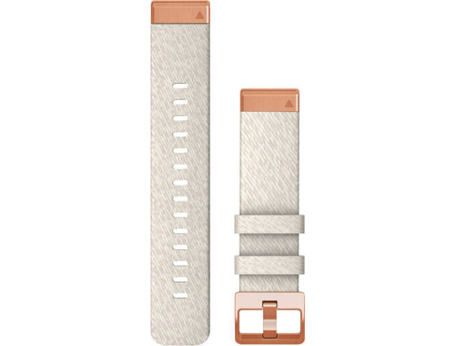 QUICKFIT 20 kellarihm - Cream/RoseGold Heathered Nylon (7s) Nailon-Heathered Cream/RoseGold