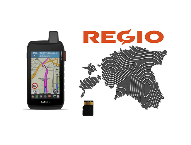 Käsi GPS Garmin Montana 700i + Regio Topo mälukaart Montana 700i + Regio Topo mälukaart