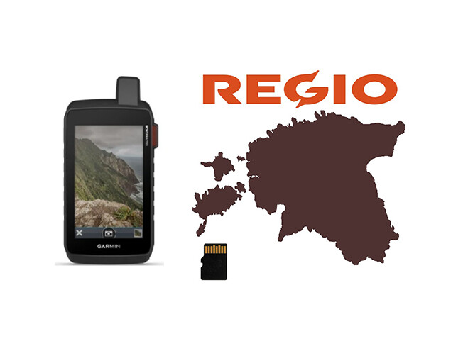 Käsi GPS Garmin Montana 750i + Regio Teed mälukaart Montana 750i + Regio Teed mälukaart