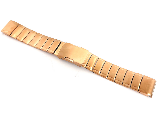 Kiirkinnitusega kellarihm 20 - rose gold metall Stainless steel - rosegold