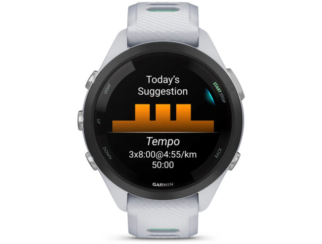 Spordikell Garmin Forerunner 265S Music, White White