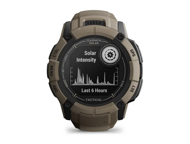 Seikluskell Garmin Instinct 2X Solar Tactical Edition, Coyote Tan Tactical Edition, Coyote Tan