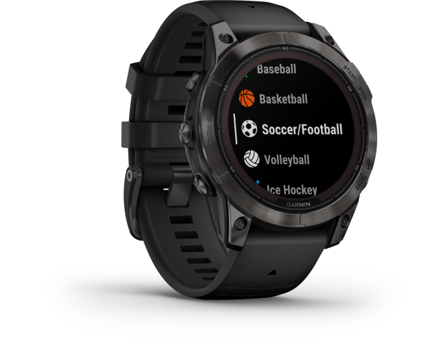 Spordikell Garmin fenix 7 PRO Sapphire Solar - Carbon Gray TLC Ti Black Sapphire - Carbon Gray TLC Ti Black