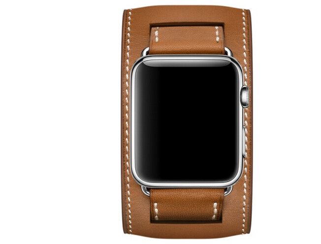 Kunstnahast lai kellarihm Apple watch Pruun 38/40/41