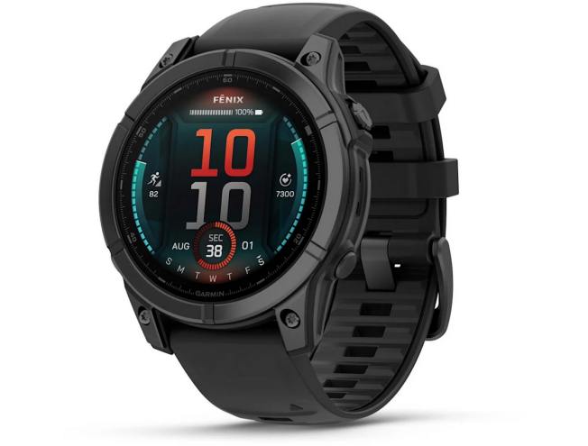 Spordikell fenix E 47mm Slate Gray Steel Black Band