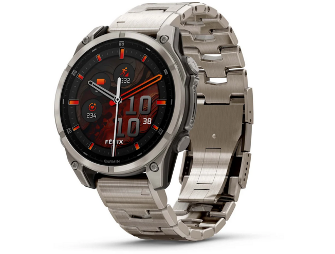 Spordikell Garmin fenix 8 47mm AMOLED Sapphire Titanium with Titanium Band Sapphire Titanium with Titanium Band