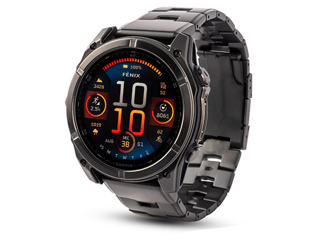 Spordikell Garmin fenix 8 47mm AMOLED Sapphire Carbon Gray DLC Ti with Black Titanium Band AMOLED Sapphire Carbon Gray DLC Ti with Black Titanium Band