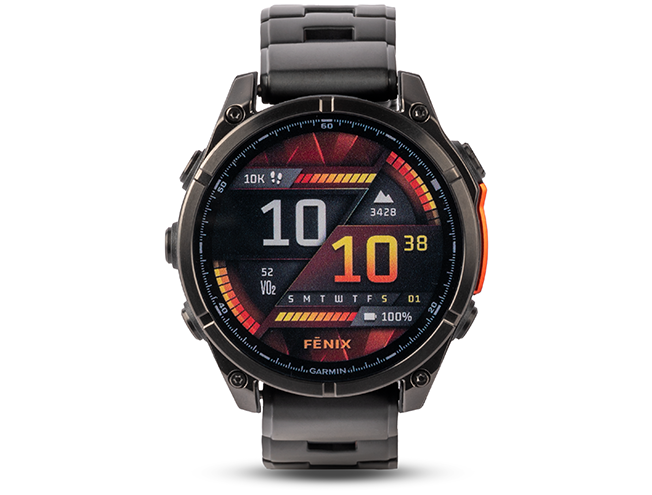 Spordikell Garmin fenix 8 47mm AMOLED Slate Gray with Black Titanium Band AMOLED Slate Gray with Black Titanium Band