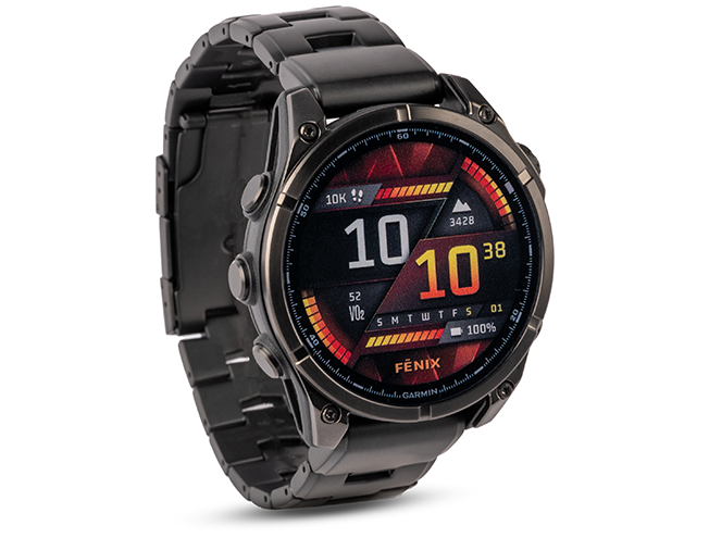 Spordikell Garmin fenix 8 47mm AMOLED Slate Gray with Black Titanium Band AMOLED Slate Gray with Black Titanium Band