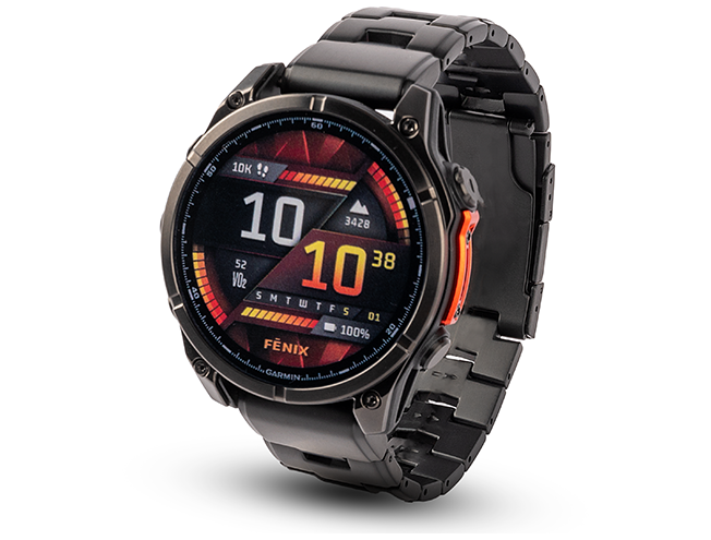 Spordikell Garmin fenix 8 47mm AMOLED Slate Gray with Black Titanium Band AMOLED Slate Gray with Black Titanium Band