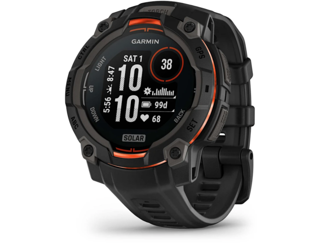 Seikluskell Garmin Instinct 3 45mm Solar Solar Must