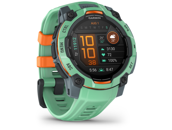 Seikluskell Garmin Instinct 3 45mm AMOLED Neotroopiline neotroopilise rihmaga AMOLED Neotroopiline