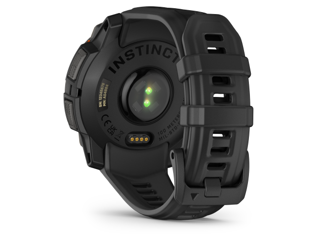 Seikluskell Garmin Instinct 3 45mm Solar Solar Must