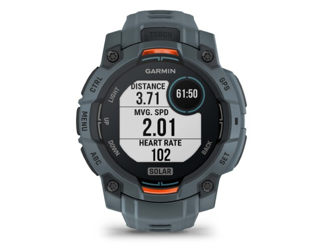 Seikluskell Garmin Instinct 3 45mm Videvikutoon koos videvikutoonis rihmaga Solar Videvikutoon