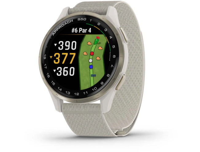 Golfikell Garmin Approach S50 CreamGold/Ivory Cream Gold/Ivory