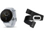 Spordikell Garmin Forerunner 955 Solar valge + HRM-Pro Plus Solar - Whitestone + HRM-Pro Plus