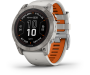 Spordikell Garmin fenix 7X PRO Sapphire Solar - Fog Gray Ti Ember Orange Sapphire - Fog Gray Ti Ember Orange