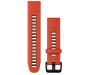 QUICKFIT 20 silikoon kellarihm twotone - Flame Red/Graphite Silikoon - Flame Red/Graphite