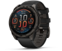 Spordikell Garmin fenix 8 47mm AMOLED,Saph,CrbnGryTi/Blk,Blk/PebbleGryBnd,EMEA Sapphire Carbon Gray DLC Ti with Black Band