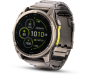 Spordikell Garmin fenix 8 47mm Solar Sapphire Titanium Yellow with Gray Titanium Band Solar Sapphire Titanium Yellow with Gray Titanium Band