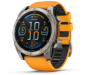 Spordikell fenix 8 51mm AMOLED Sapphire Titanium with Orange Band