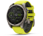 Spordikell Garmin fenix 8 47mm Sapphire Solar Titanium with Yellow Band Sapphire - Titanium with Yellow Band